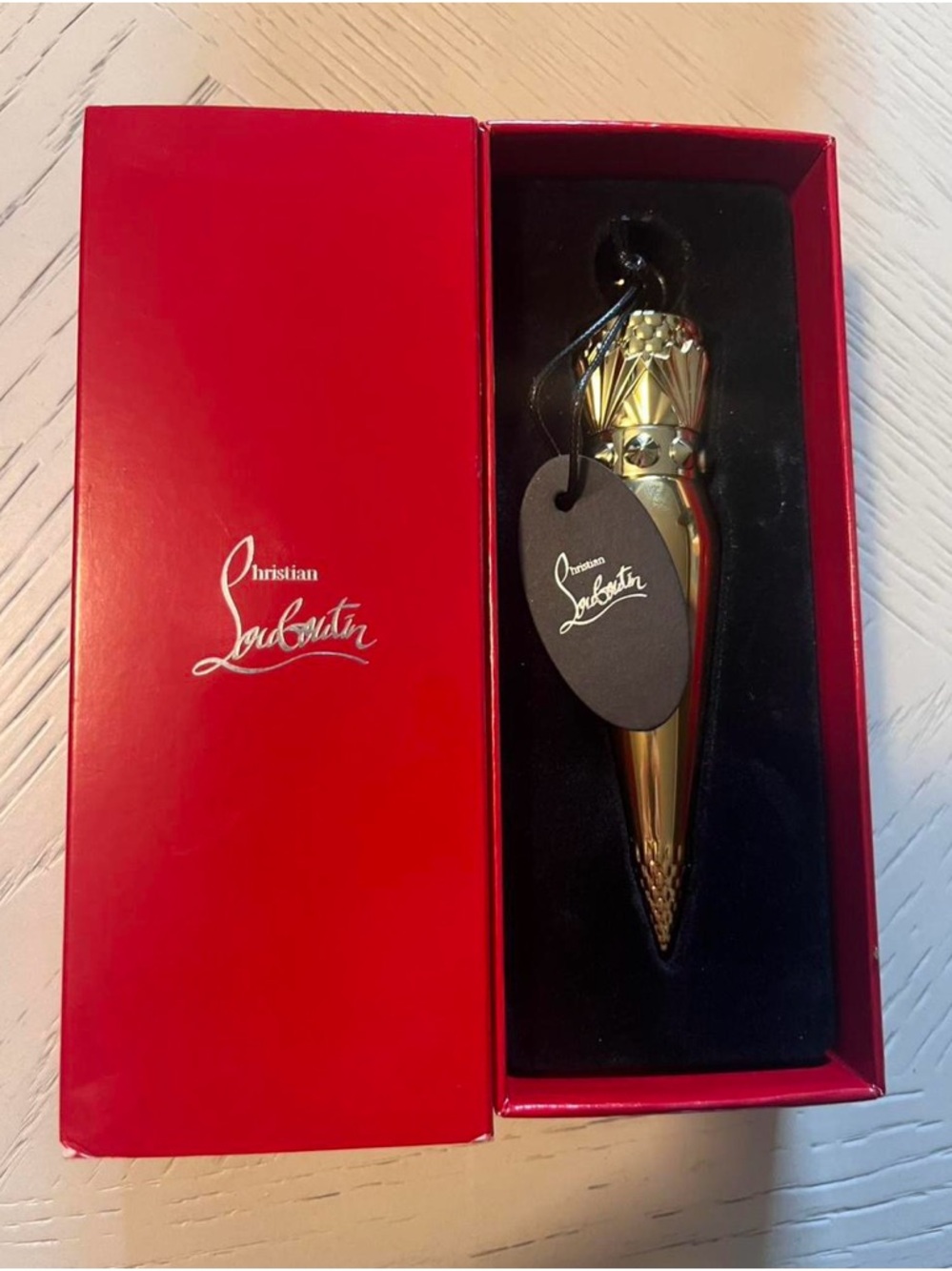 Christian Louboutin Silky Satin Lipstick -  Rouge Louboutin 001